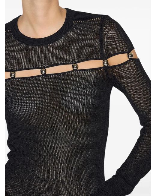 Isabel Marant Black Elsie Top
