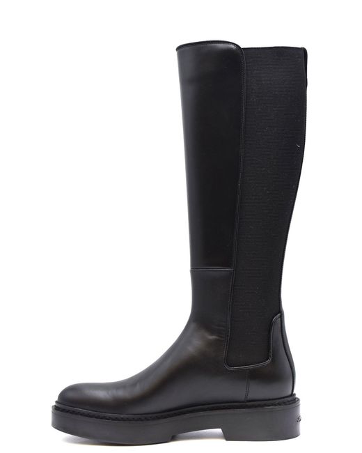 Santoni Black Shoes