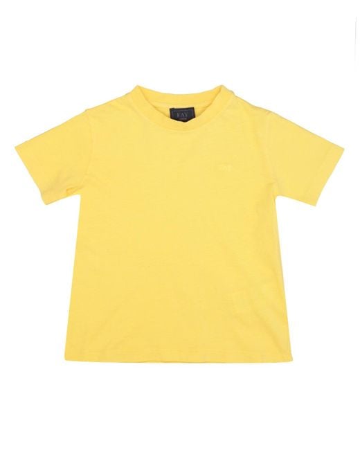 Fay Yellow T Shirts And Polos