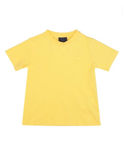 Fay Yellow T -Shirts und Polos Ocker