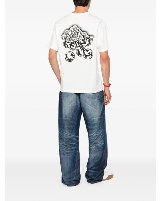KENZO White Logo Print T Shirt