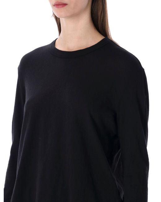 James Perse Black T-Shirts und Polos Schwarz