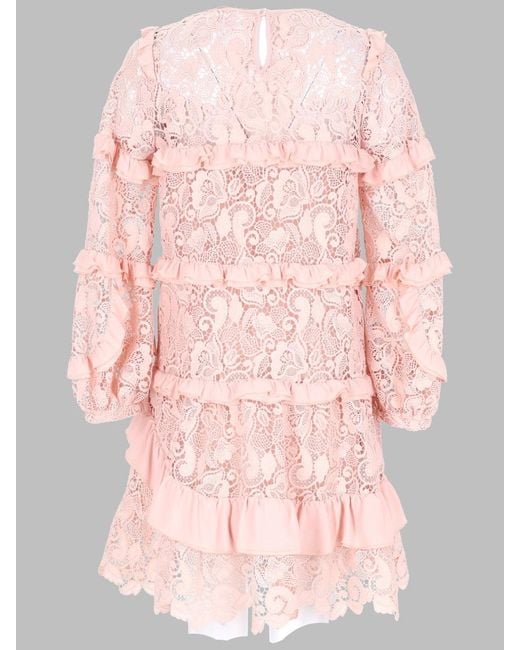 N°21 Pink Chic Mini Suit Dress For
