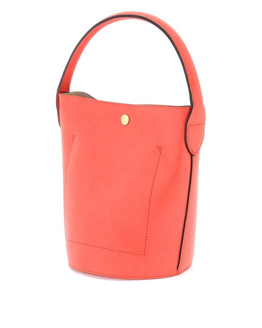 Épure s Bucket Bag Longchamp de color Pink