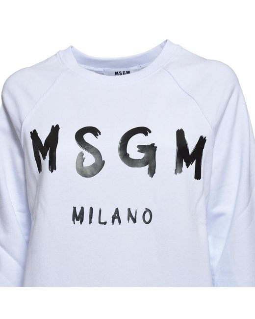 MSGM Blue Sweaters