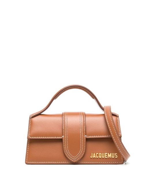 Jacquemus Brown Le Bambino Ledertasche