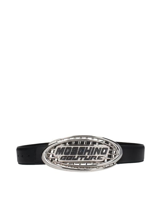 Cinture Uomini di Moschino in Black