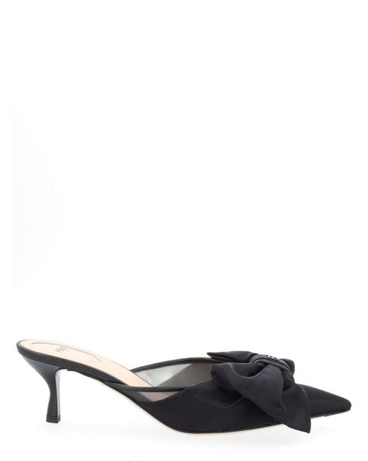 Fendi Black Sabot "Colibrì"