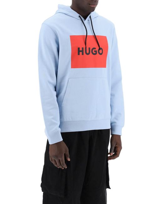 HUGO Duratschi Sweatshirt mit Kiste in Blue für Herren