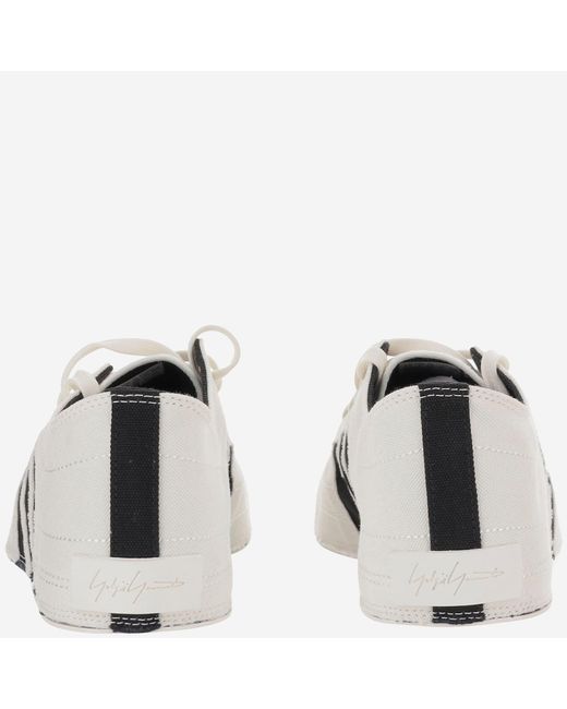 Y-3 White Sneakers Textile for men
