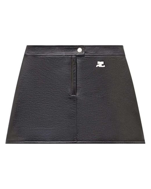 Courreges Black Skirts