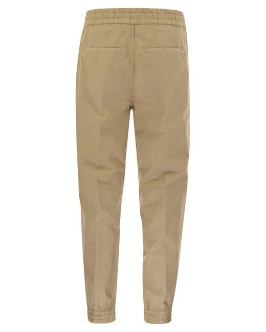 Dondup Natural Alba Cotton Jogger Trousers