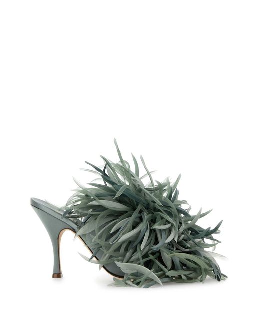 Gucci Green Heeled Shoes
