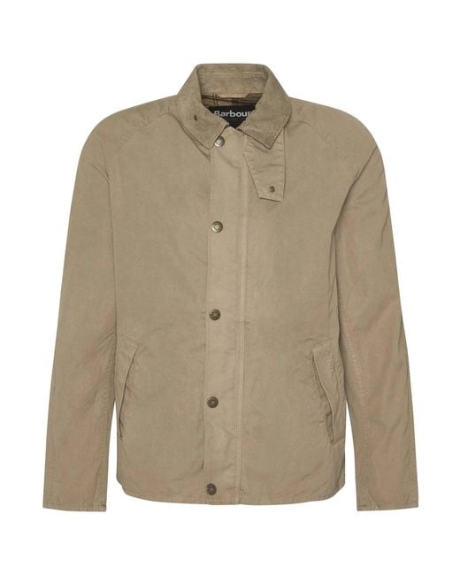 Barbour Natural Giacca Casual Tracker Washed Stone