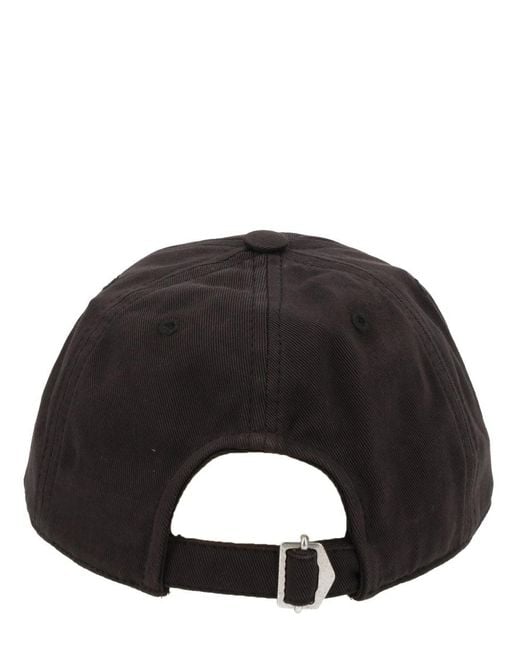 Isabel Marant Black Baseball Cap Tomas