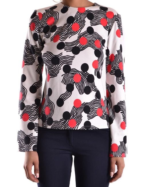 MSGM Red Long Sleeves