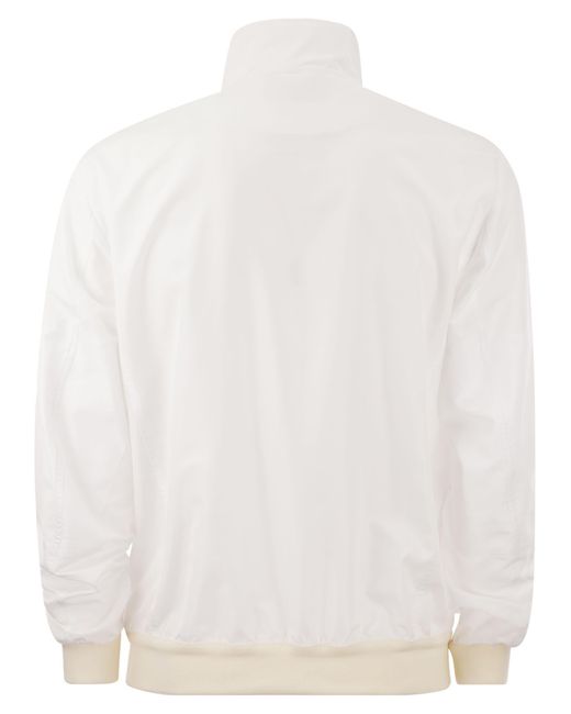 Veste légère Kiton pour homme en coloris White