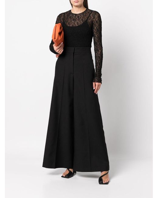 Uma Wang Blouse Met Zijspleten in het Brown