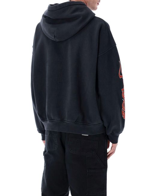 Rhude Blue Mesa Stallion Graphic Hoodie
