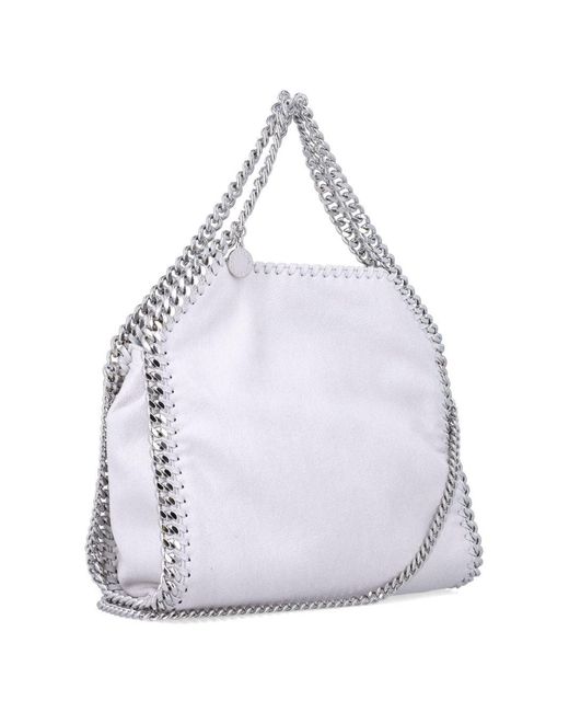 Stella McCartney White Falabella Mini Tote