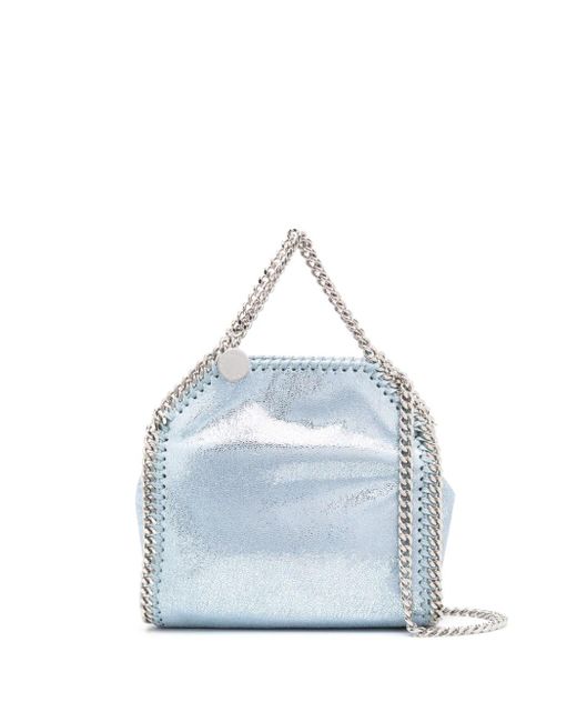 Stella McCartney Blue Falabella Tiny Tote