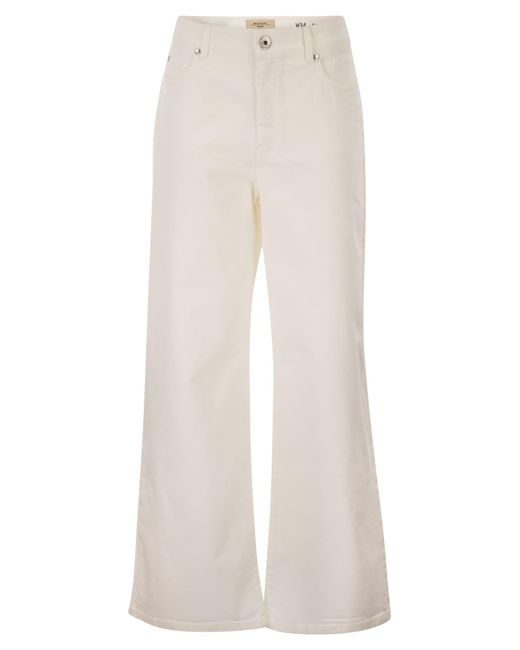 Weekend by Maxmara White Wkdmedina Wide Leg Trousers