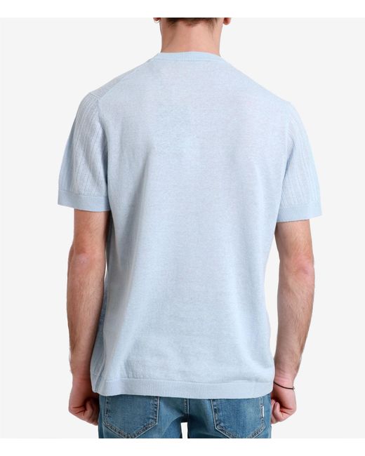 Paolo Pecora Blue T Shirts And Polos
