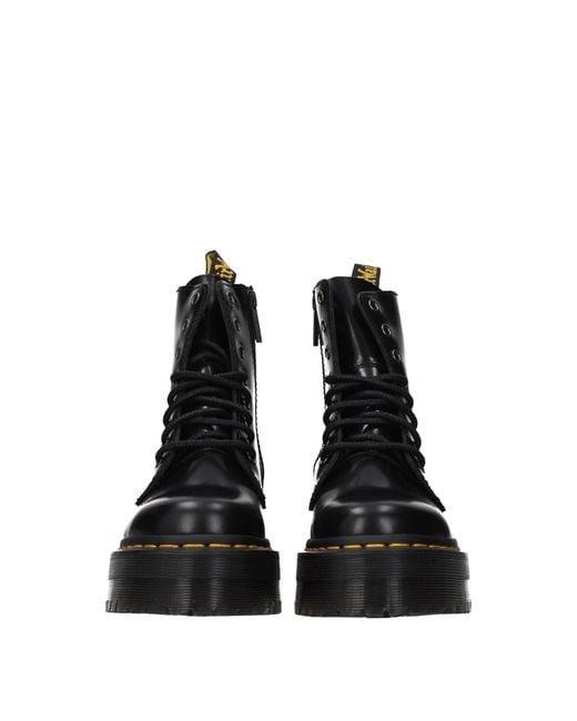 Dr. Martens Black Dr. Martens Stivaletti Donna Pelle Nero for men