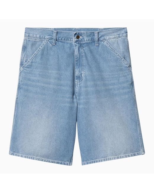 Carhartt Blue Simple Short for men