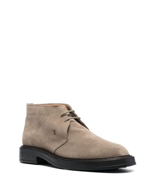 Tod's Brown Flat Shoes