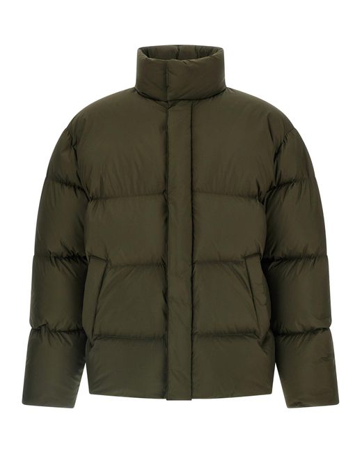 Saint Laurent Gewatteerd Donsjack in het Green voor heren