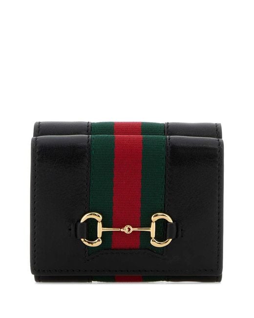 Gucci Black Leather Wallet