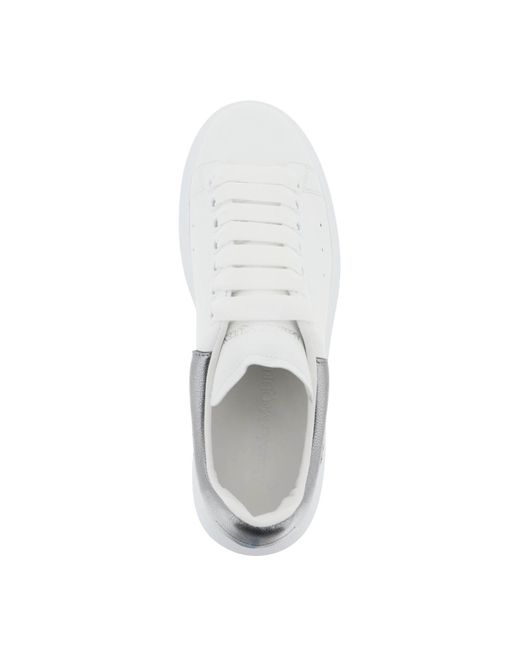 Alexander McQueen Oversized Sneakers in het White