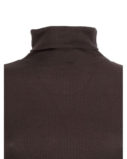 Filatures Du Lion Brown With The Roul Manches Longues