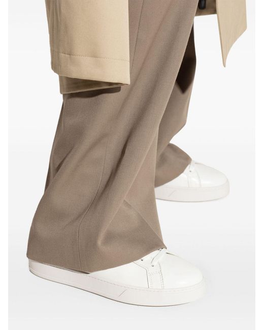 Tod's White Leather Sneakers