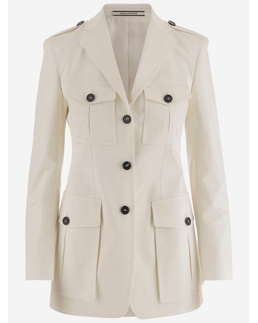 Tagliatore Natural Jacket Stretch Cotton