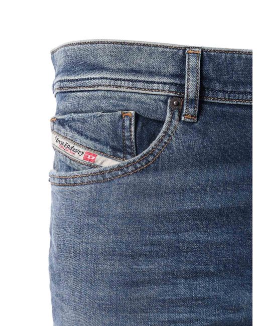 DIESEL Blue 5 Pockets for men