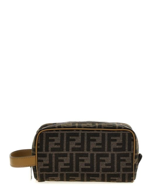Fendi Black 'Ff' Small Beauty for men