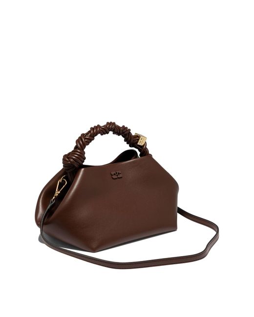 "Bou Small" Handbag Ganni en coloris Brown