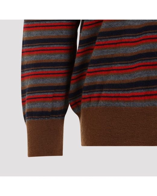 Prada Red Cashmere Polo