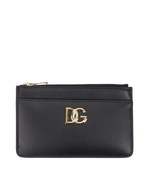 Dolce & Gabbana Black Dolce&Gabbana Wallet Leather