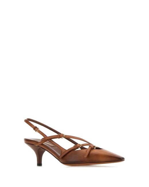 Miu Miu Brown Leather Pumps