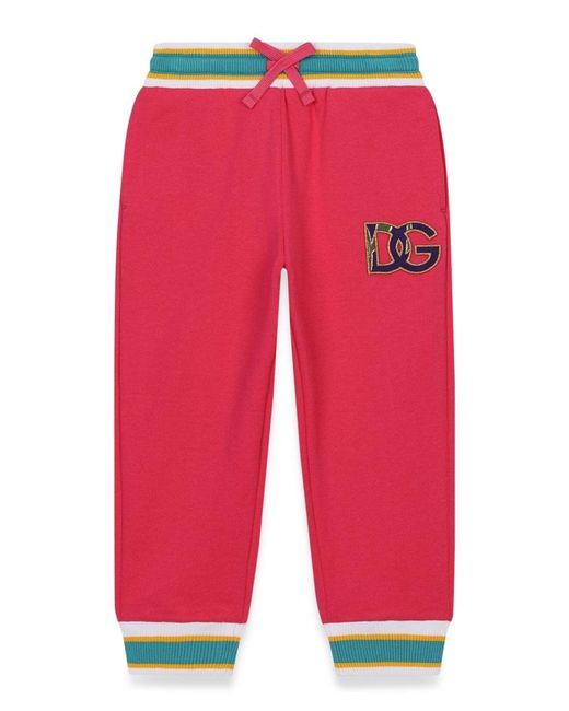 Dolce & Gabbana Red Pants for men