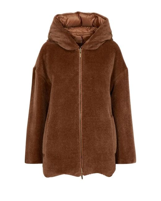 Max Mara Jas Camel in het Brown