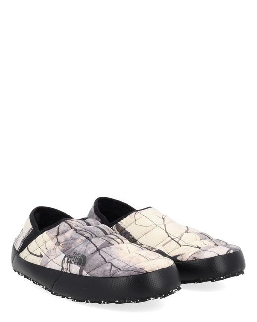The North Face White Printed Slippers for men