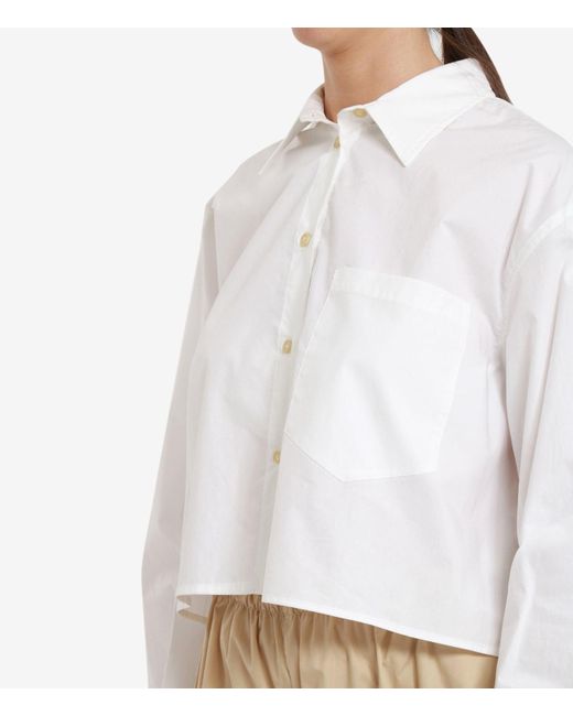 Erika Cavallini Semi Couture White Shirts