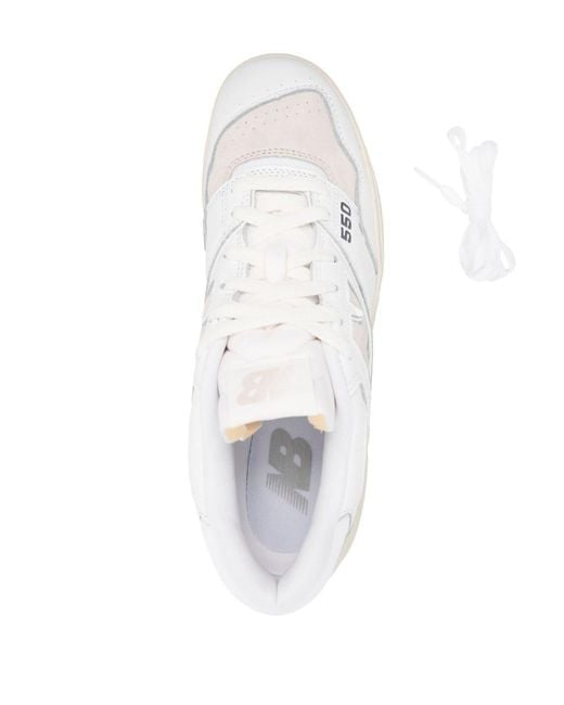 New Balance White Sneakers for men