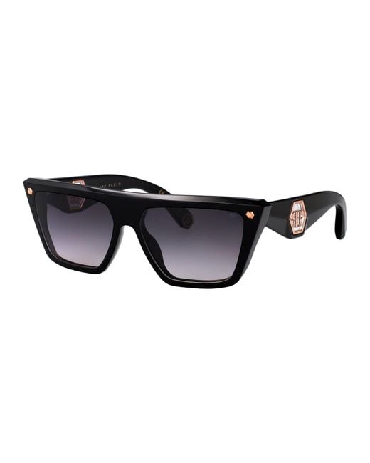 Philipp Plein Black Sunglasses