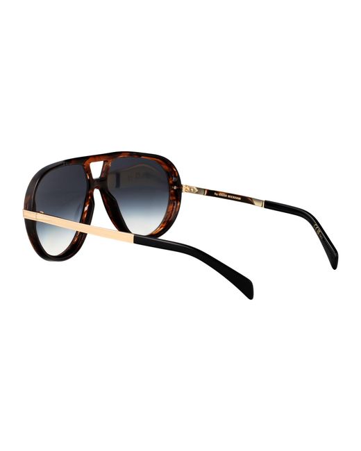David Beckham Blue Aviator Sunglasses Db 99/Voyager Hqz for men