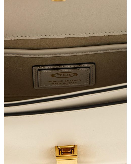 Tod's Natural Tod 's Micro 't Timeless' Crossbody -Tasche